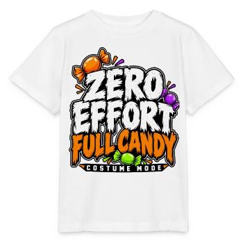 Zero Effort Full Candy Mode - Stanley/Stella Kinder T-Shirt MINI CREATOR  - Weiß - Vorne - Maike (125cm)