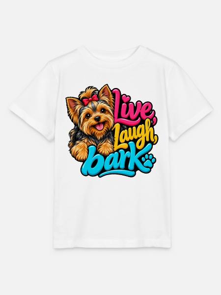 Yorkshire Terrier - Stanley/Stella Kinder T-Shirt MINI CREATOR  - Weiß