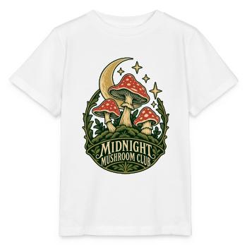 Midnight Mushroom Club - Stanley/Stella Kinder T-Shirt MINI CREATOR  - Weiß - Vorne - Maike (125cm)