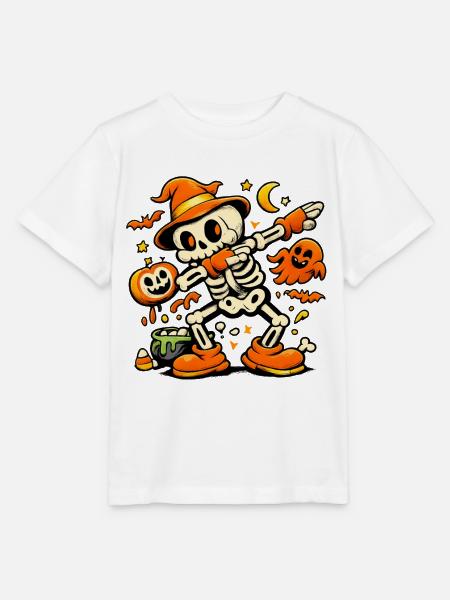 Dabbing Halloween Kostüm - Stanley/Stella Kinder T-Shirt MINI CREATOR - Weiß
