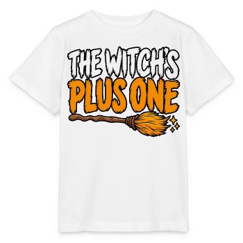 The Witch's Plus One - Stanley/Stella Kinder T-Shirt MINI CREATOR  - Weiß - Vorne - Maike (125cm)