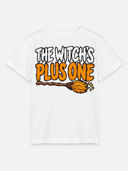 The Witch's Plus One - Stanley/Stella Kinder T-Shirt MINI CREATOR - Weiß