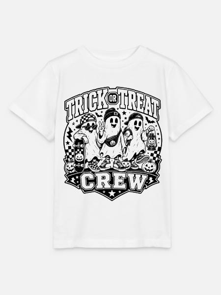Trick or Treat Crew - Stanley/Stella Kinder T-Shirt MINI CREATOR - Weiß