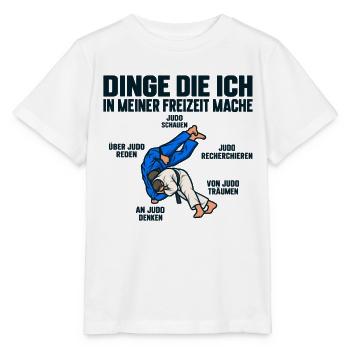  JUDO - Stanley/Stella Kinder T-Shirt MINI CREATOR  - Weiß - Vorne - Maike (125cm)