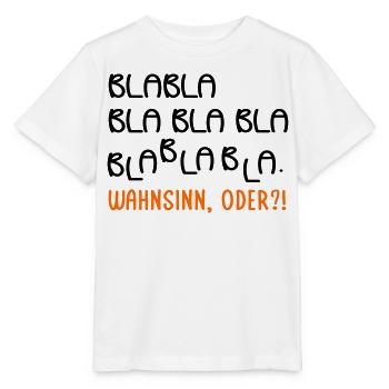 Gespräche Wahnsinn - Stanley/Stella Kinder T-Shirt MINI CREATOR  - Weiß - Vorne - Maike (125cm)