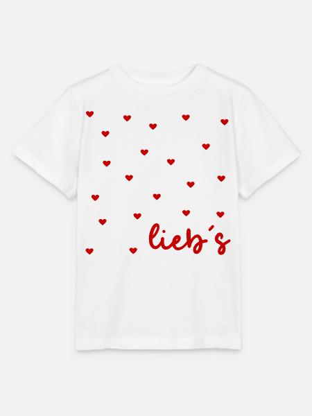 Wertschätzung Herz Liebe - Stanley/Stella Kinder T-Shirt MINI CREATOR  - Weiß