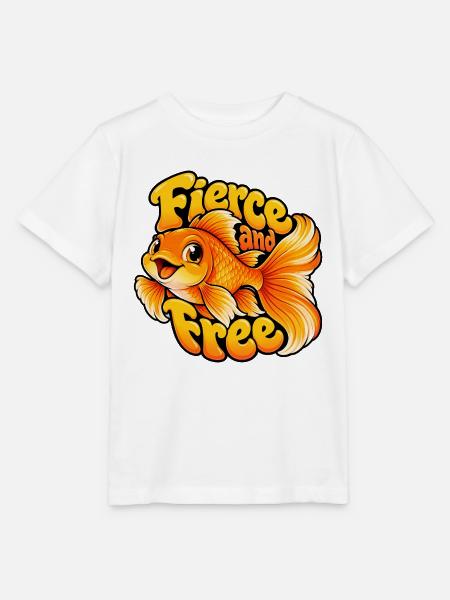 Goldfische - Stanley/Stella Kinder T-Shirt MINI CREATOR - Weiß