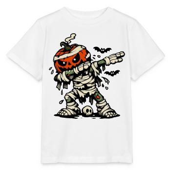 Halloween 2026 Kostüm Kinder Halloweenparty - Stanley/Stella Kinder T-Shirt MINI CREATOR  - Weiß - Vorne - Maike (125cm)