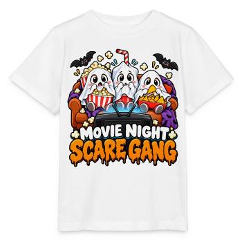 Movie Night Schrecken-Truppe - Stanley/Stella Kinder T-Shirt MINI CREATOR  - Weiß - Vorne - Maike (125cm)