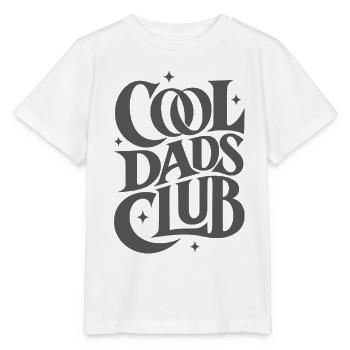 Cool Dads Club - Stanley/Stella Kinder T-Shirt MINI CREATOR  - Weiß - Vorne - Maike (125cm)