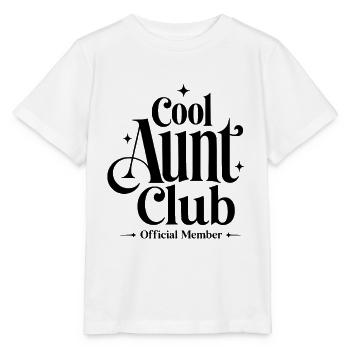 Cool Aunt Club - Stanley/Stella Kinder T-Shirt MINI CREATOR  - Weiß - Vorne - Maike (125cm)