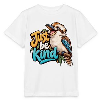 Großes Lachen - Stanley/Stella Kinder T-Shirt MINI CREATOR  - Weiß - Vorne - Maike (125cm)