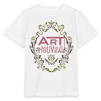 Jugendstil - Stanley/Stella Kinder T-Shirt MINI CREATOR  - Weiß - Vorne - Maike (125cm)