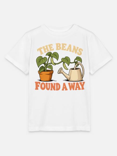 Die Bohnen finden einen Weg - Stanley/Stella Kinder T-Shirt MINI CREATOR - Weiß