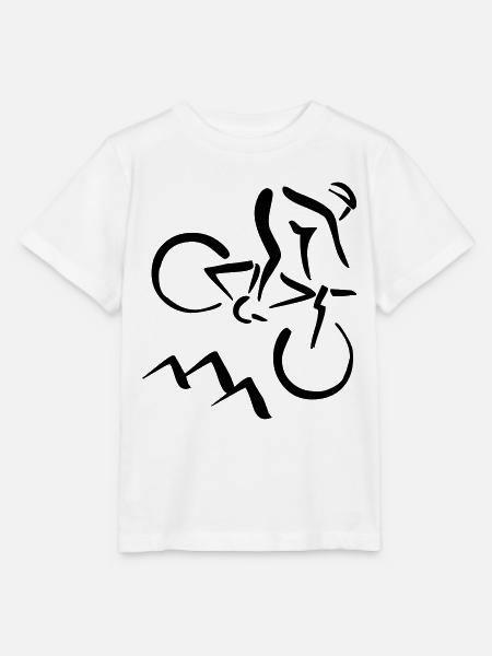 Mountainbiker - Stanley/Stella Kinder T-Shirt MINI CREATOR  - Weiß