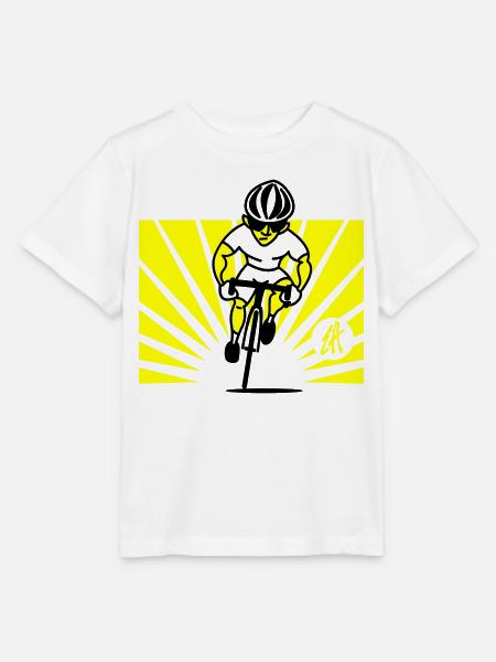 Wielrenner - Stanley/Stella T-shirt MINI CREATOR til børn - hvid