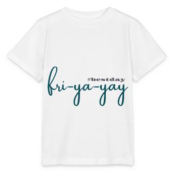 Freitag - Stanley/Stella Kinder T-Shirt MINI CREATOR  - Weiß - Vorne - Maike (125cm)