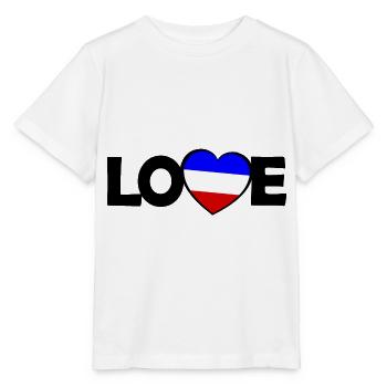 Die Franzosen Liebe - Stanley/Stella Kinder T-Shirt MINI CREATOR  - Weiß - Vorne - Maike (125cm)