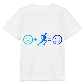 Cross Country Running Women Running Men - Stanley/Stella MINI CREATOR Kids’ T-Shirt - white - Front - Maike (125cm)