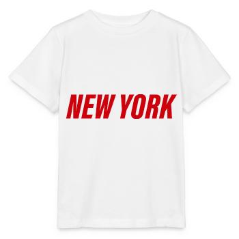 New York - Stanley/Stella Kinder T-Shirt MINI CREATOR  - Weiß - Vorne - Maike (125cm)
