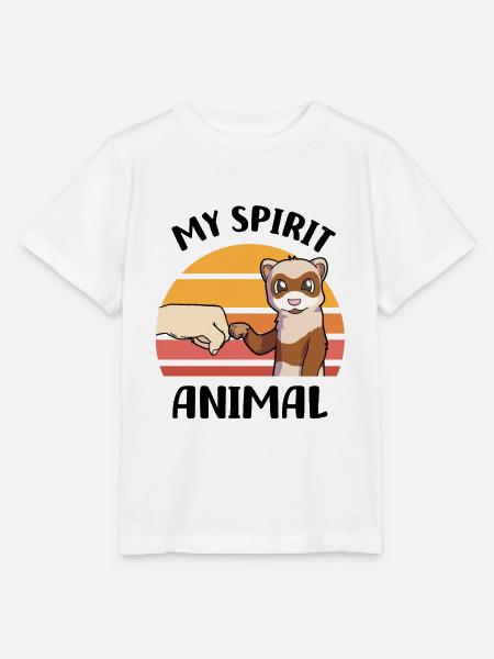 Frettchenhalter | Frettchen Liebhaber - Stanley/Stella Kinder T-Shirt MINI CREATOR - Weiß