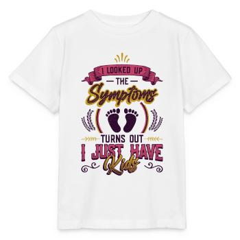 J’ai cherché les symptômes. - T-shirt bio MINI CREATOR Stanley/Stella Enfant - blanc - Devant - Maike (125cm)