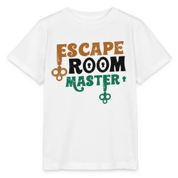 Escape Room Master Escape Room Anniversaire - T-shirt bio MINI CREATOR Stanley/Stella Enfant - blanc - Devant - Maike (125cm)