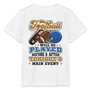 Main Event du spectacle de la mi-temps de football - T-shirt bio MINI CREATOR Stanley/Stella Enfant - blanc - Devant - Maike (125cm)