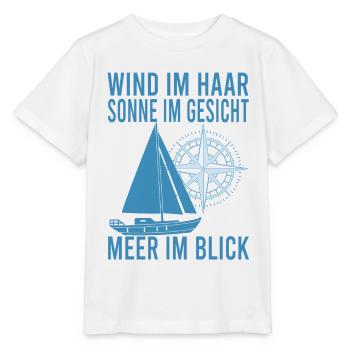 Segelschein Segler Käpt'n Segeln Segelboot Käpten - Stanley/Stella Kinder T-Shirt MINI CREATOR  - Weiß - Vorne - Maike (125cm)