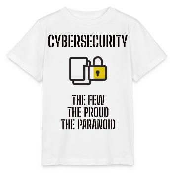 Cybersecurity - IT Security Computer Scientists - Stanley/Stella MINI CREATOR Kids’ T-Shirt - white - Front - Maike (125cm)