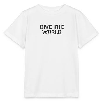 Diving - Dive the world - Stanley/Stella MINI CREATOR Kids’ T-Shirt - white - Front - Maike (125cm)