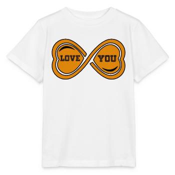 Je t’aime - T-shirt bio MINI CREATOR Stanley/Stella Enfant - blanc - Devant - Maike (125cm)