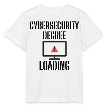 Cybersécurité - Informaticiens en sécurité des TI - T-shirt bio MINI CREATOR Stanley/Stella Enfant - blanc - Devant - Maike (125cm)
