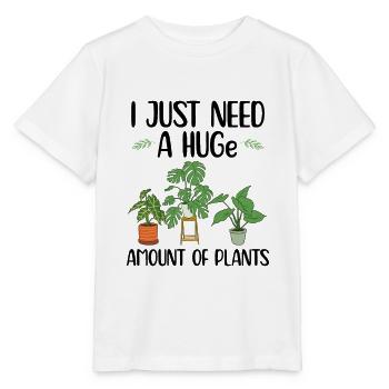 Pflanzen Liebhaber - Stanley/Stella Kinder T-Shirt MINI CREATOR  - Weiß - Vorne - Maike (125cm)