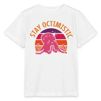 Poulpe Poulpe Tentacule de mer Poulpe Poulpe Poulpe Poulpe - T-shirt bio MINI CREATOR Stanley/Stella Enfant - blanc - Devant - Maike (125cm)