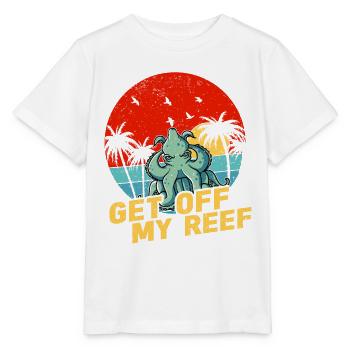 Poulpe Poulpe Tentacule de mer Poulpe Poulpe Poulpe Poulpe - T-shirt bio MINI CREATOR Stanley/Stella Enfant - blanc - Devant - Maike (125cm)