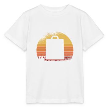 Magasin d’occasion Eco Hipster d’occasion - T-shirt bio MINI CREATOR Stanley/Stella Enfant - blanc - Devant - Maike (125cm)