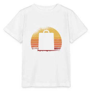 Magasin d’occasion Eco Hipster d’occasion - T-shirt bio MINI CREATOR Stanley/Stella Enfant - blanc - Devant - Maike (125cm)