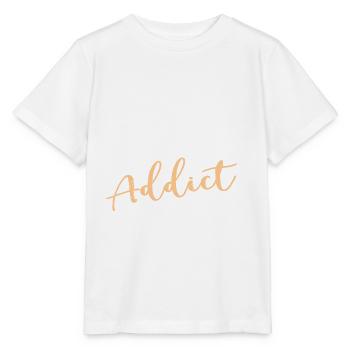Secondhandladen Secondhand Öko Hipster Gebraucht - Stanley/Stella Kinder T-Shirt MINI CREATOR  - Weiß - Vorne - Maike (125cm)