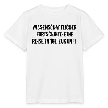 Wissenschaft - Wissenschaftlicher Fortschritt: - Stanley/Stella Kinder T-Shirt MINI CREATOR  - Weiß - Vorne - Maike (125cm)