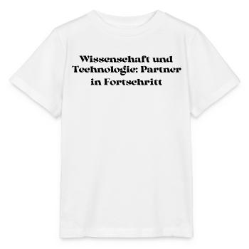 Wissenschaft - Wissenschaft und Technologie: - Stanley/Stella Kinder T-Shirt MINI CREATOR  - Weiß - Vorne - Maike (125cm)