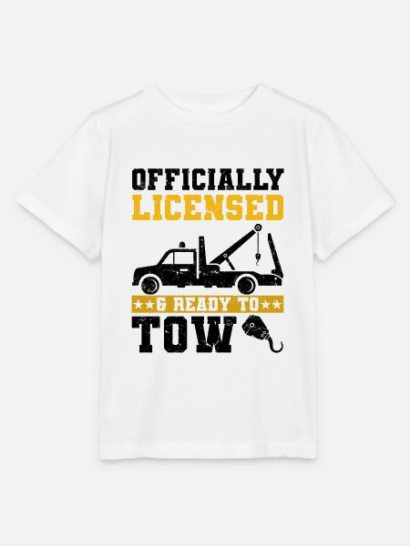 Abschleppwagen - Stanley/Stella Kinder T-Shirt MINI CREATOR  - Weiß