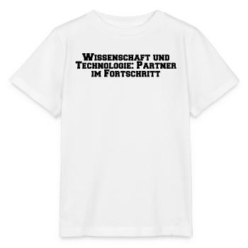 Wissenschaft - Wissenschaft und Technologie: - Stanley/Stella Kinder T-Shirt MINI CREATOR  - Weiß - Vorne - Maike (125cm)