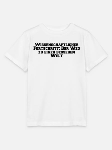 Wissenschaft - Wissenschaftlicher Fortschritt: - Stanley/Stella Kinder T-Shirt MINI CREATOR - Weiß