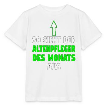 Altenpfleger Altenpflege Pfleger Vater Pflege - Stanley/Stella Kinder T-Shirt MINI CREATOR  - Weiß - Vorne - Maike (125cm)