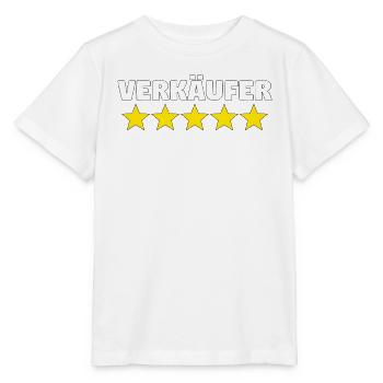 Verkäufer Vatertag Einzelhandel Einzelhändler Papa - Stanley/Stella Kinder T-Shirt MINI CREATOR  - Weiß - Vorne - Maike (125cm)