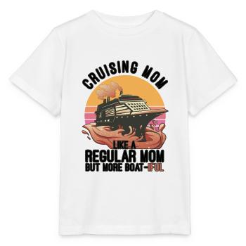 Cruise Trip - Stanley/Stella MINI CREATOR Kids’ T-Shirt - white - Front - Maike (125cm)