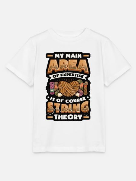 Funny Yarn Lover, Häkeln - Stanley/Stella Kinder T-Shirt MINI CREATOR - Weiß