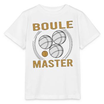 Boule Boccia Ball Sports Petanque Balls Game - Stanley/Stella MINI CREATOR Kids’ T-Shirt - white - Front - Maike (125cm)