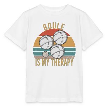 Boule Boccia Ball Sports Petanque Balls Game - Stanley/Stella MINI CREATOR Kids’ T-Shirt - white - Front - Maike (125cm)